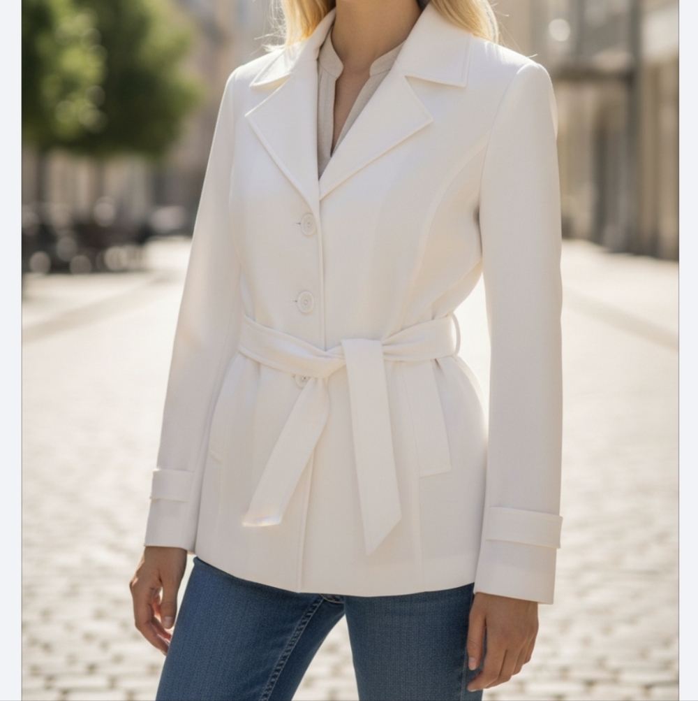 Atmosphere Cream Trench Coat